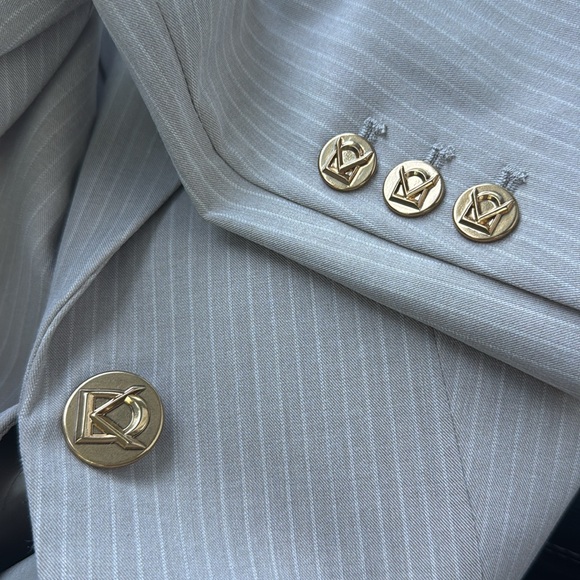 NWT 💎 Donna Karan pinstripe blazer - Picture 8 of 9